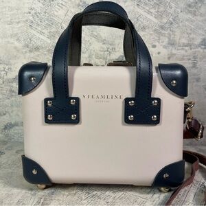 STEAMLINE LUGGAGE’S CROSSBODY THE ARCHITECT CREAM MINI